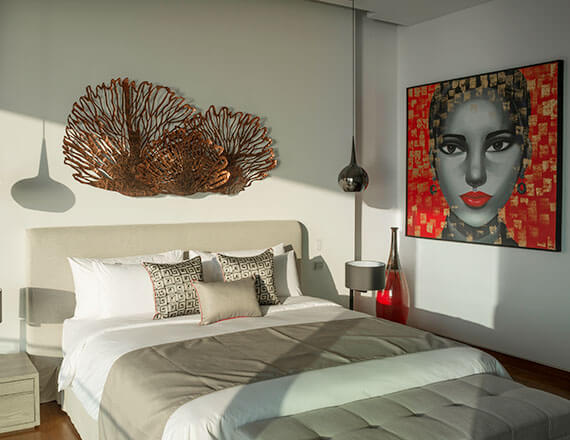 Malaiwana Duplex - Bedroom interior